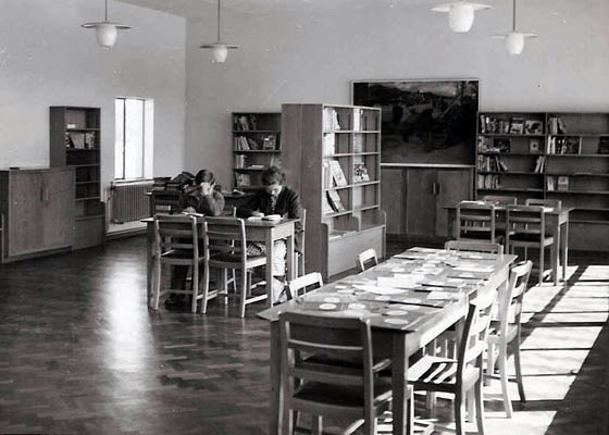 Library in 1954
