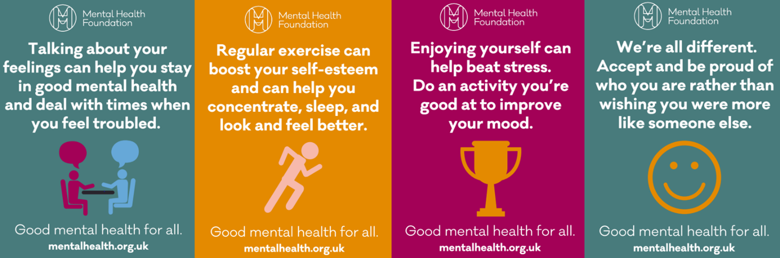 Mental Health Foundation -  Four Tips