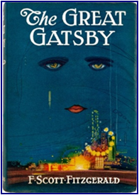 Front cover of the book 'The Great Gatsby'
