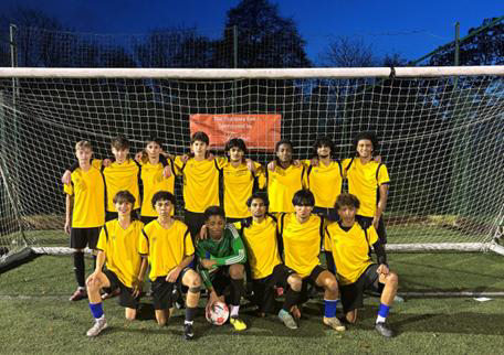 U16 Boys Football Team