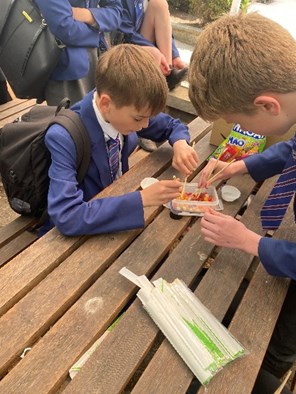 Year 7 Chopstick Challenge Competition!