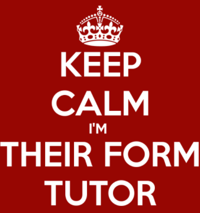 Keep Calm I'm Their Form Tutor